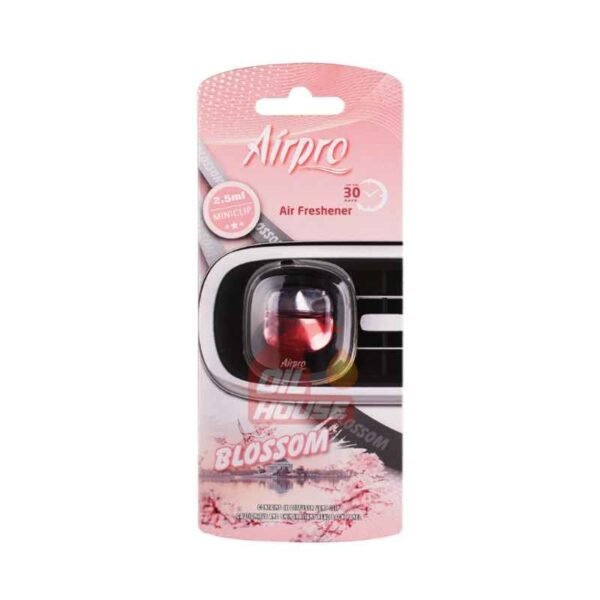 Airpro Blossom Mini Vent Clip Car Air Freshener 2.5ml