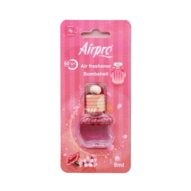 Airpro Bombshell Hanging Bottle Auto Air Freshener 8ml
