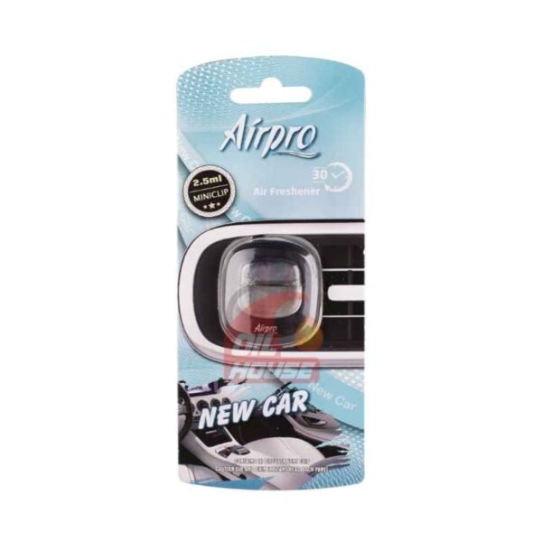 Airpro New Car Mini Vent Clip Car Air Freshener 2.5ml