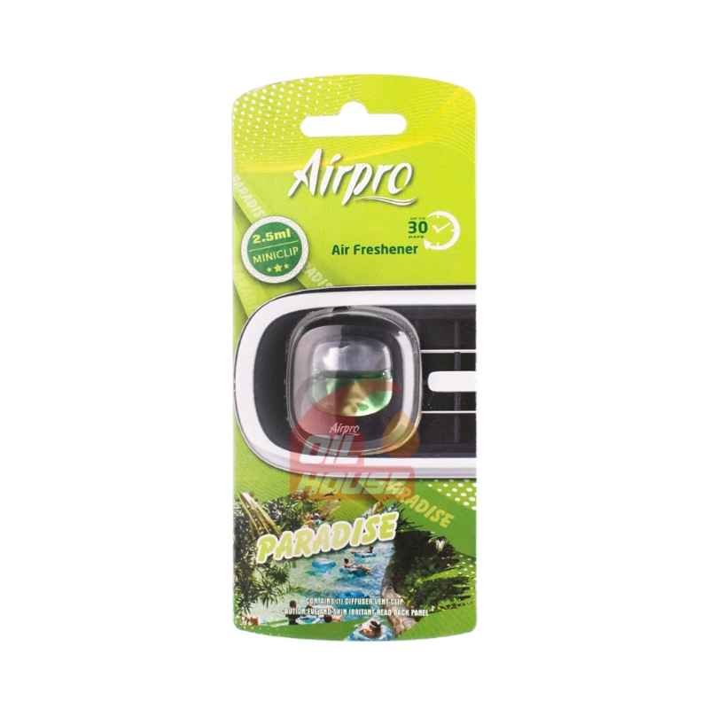 Airpro Paradise Mini Vent Clip Car Air Freshener 2.5ml