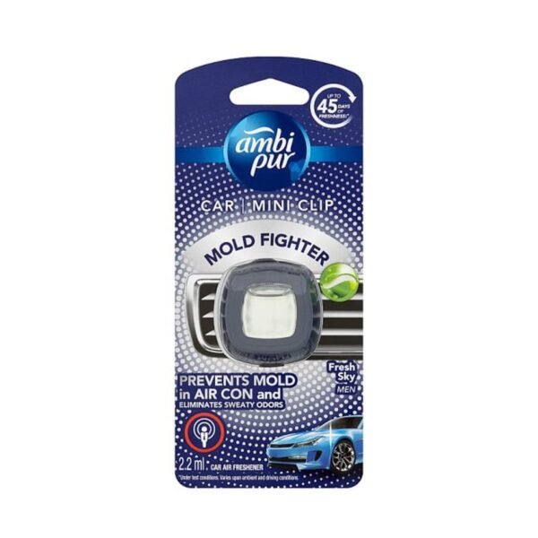 Ambi Pur Car Air Freshener Mini Clip Sky Fresh (2.2ml)