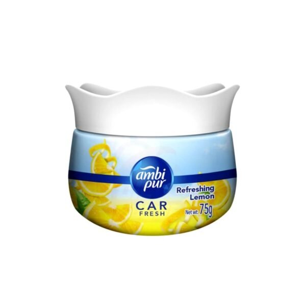 Ambi Pur Car Freshener Gel Refreshing Lemon (75gm)