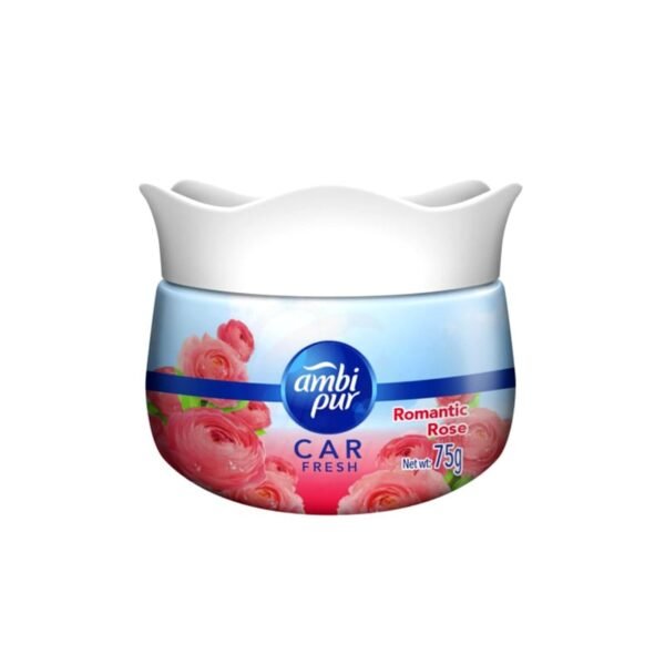 Ambi Pur Car Freshener Gel Romantic Rose (75gm)