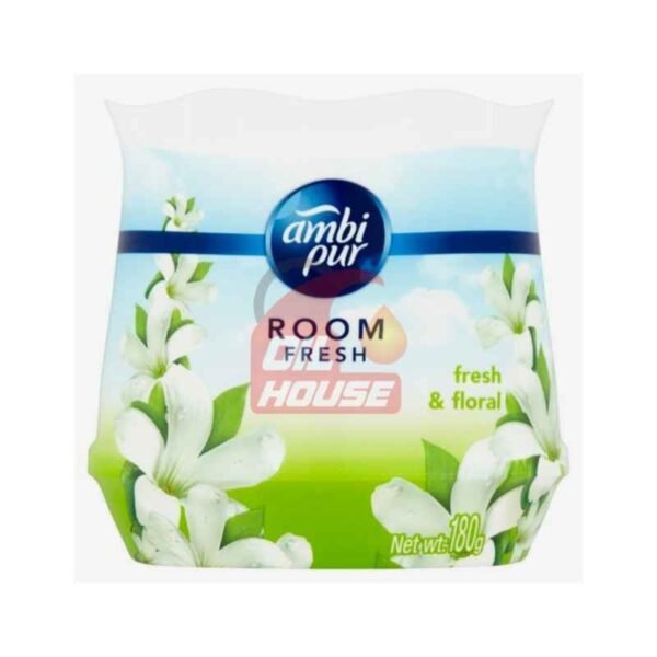 Ambi Pur Room Fresh Fresh & Floral Air Freshener Gel 180g