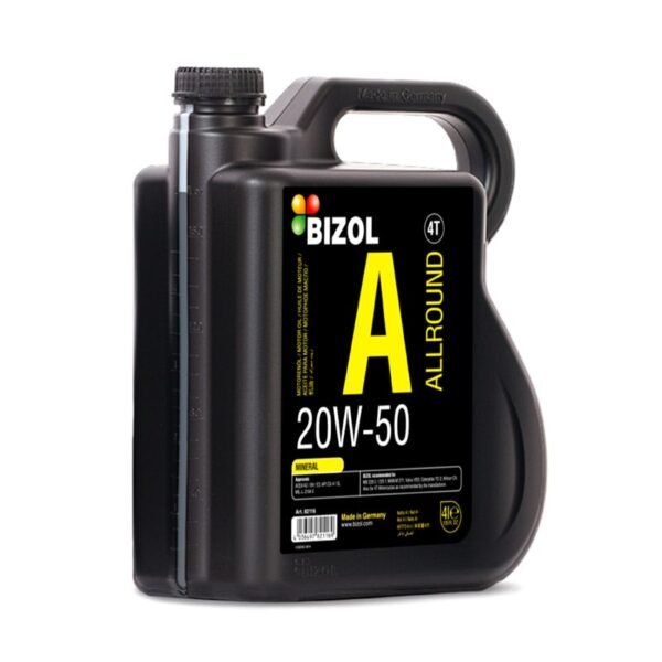 BIZOL ALLROUND 20W-50 MINERAL ENGINE OIL 4L