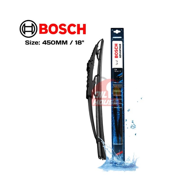BOSCH Advantage Wiper Blade 18inch U-Hook