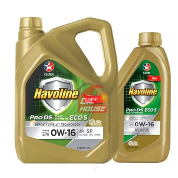 CALTEX HAVOLINE SAE 0W-16 FULL SYNTHETIC ENGINE OIL 4L