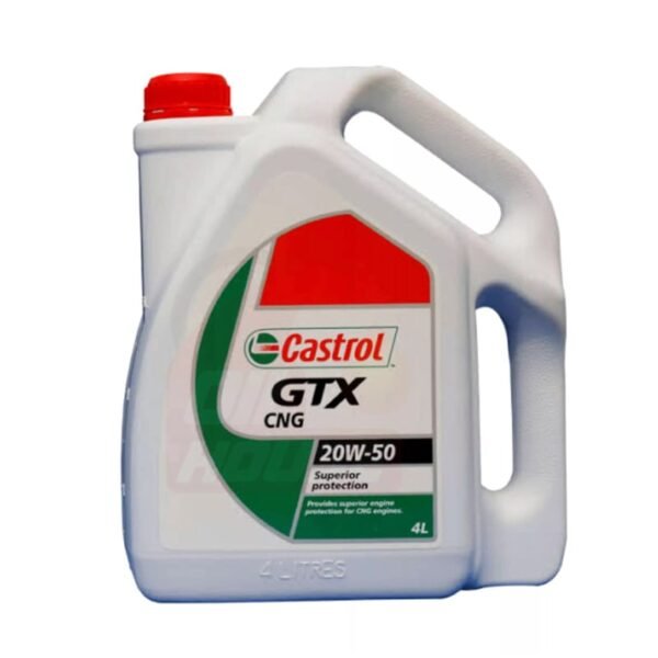 CASTROL GTX CNG 20W-50 ENGINE OIL 4L