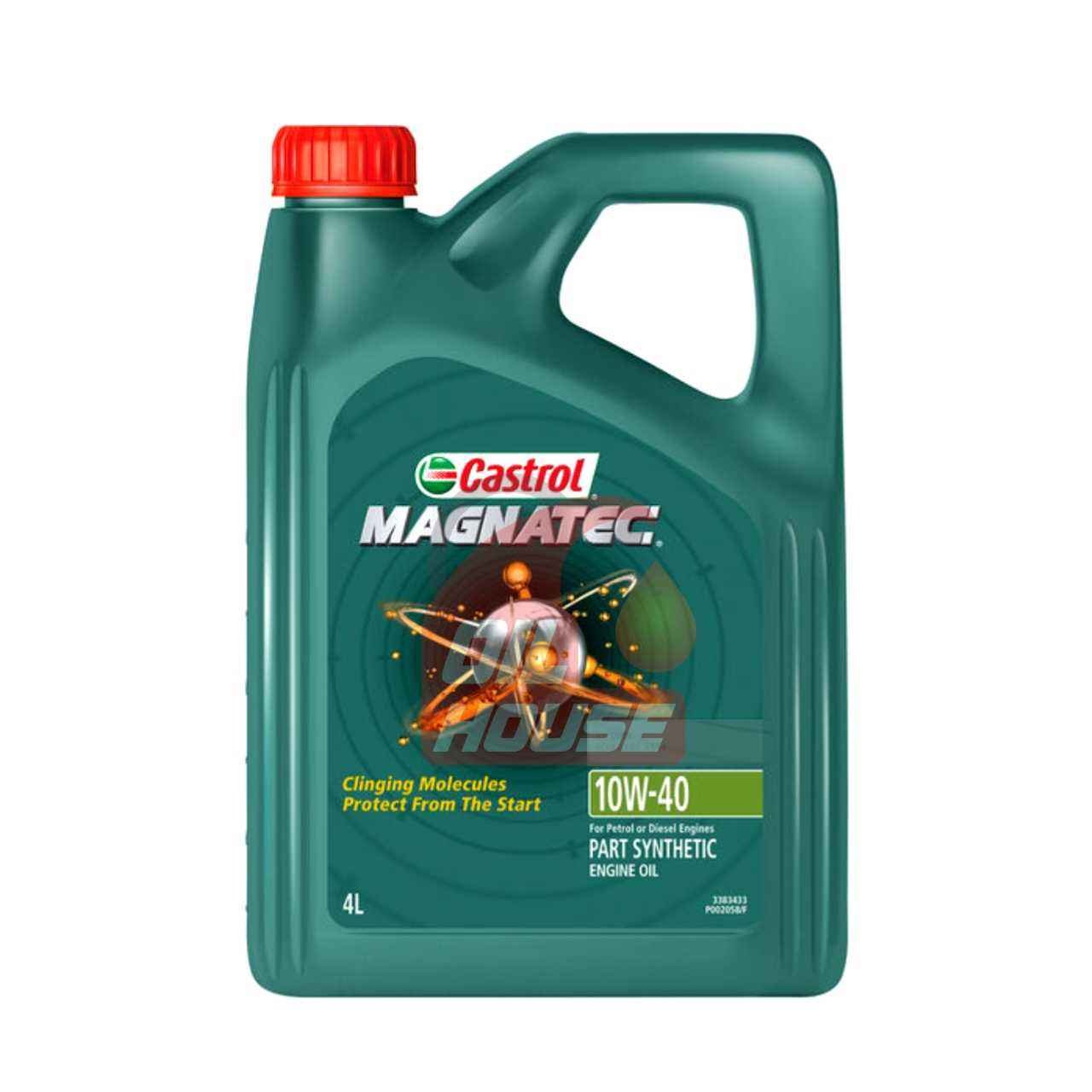 CASTROL MAGNATEC 10W-40 FULLY SYNTHETIC ENGINE OIL 4L