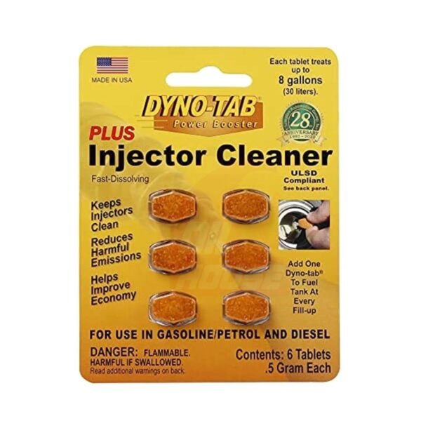 Dyno Tab Injector Cleaner Plus 6-Tab Card