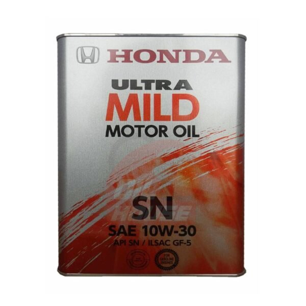HONDA ULTRA MILD MOTOR OIL 10W-30 SEMI SYNTHETIC 4L