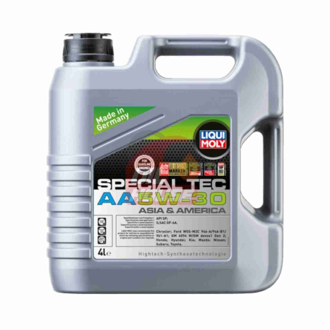 LIQUI MOLY SPECIAL TEC AA 5W-30 SYNTHETIC ENGINE OIL 4L