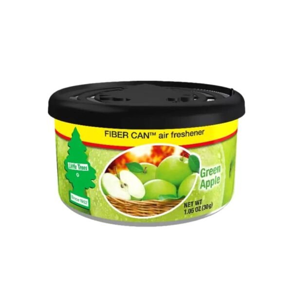 Little Trees Green Apple Fiber Can Car Air Freshener 30g