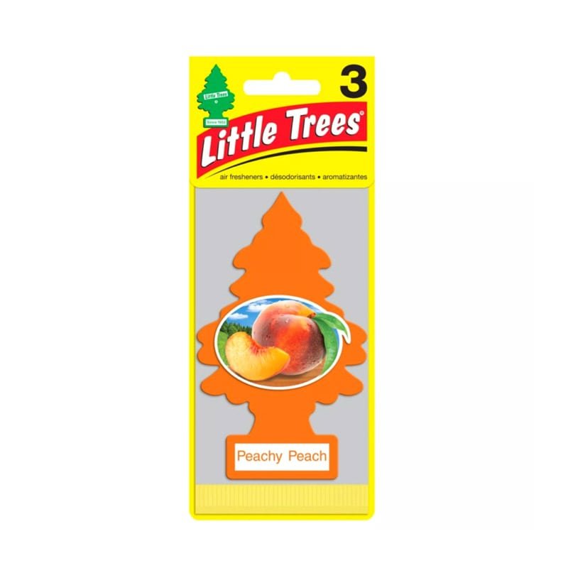 Little Trees Peachy Peach Scent Car Air Freshener