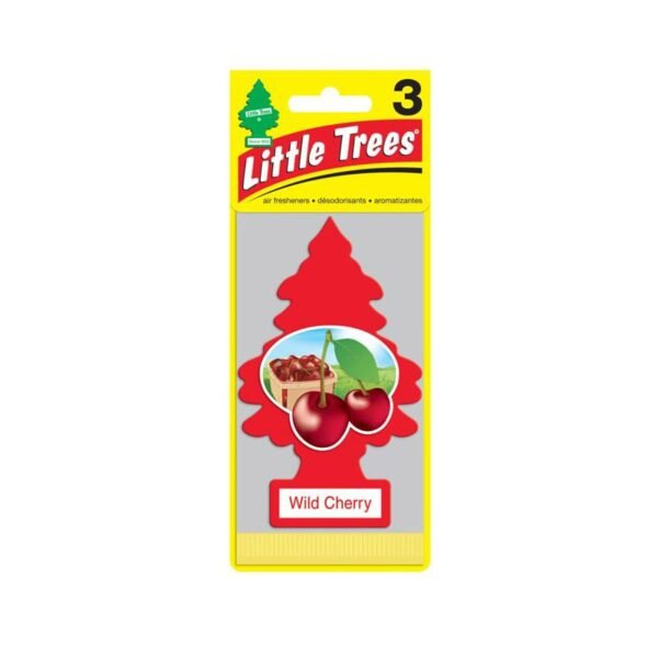 Little Trees Wild Cherry Scent Car Air Freshener