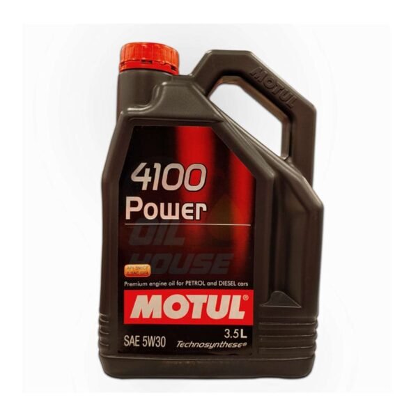 MOTUL 4100 POWER 5W-30 SEMI SYNTHETIC 3.5L