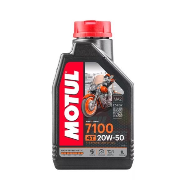 MOTUL 7100 4T 20W-50 FULL SYNTHETIC MOTORBIKE OIL 1L