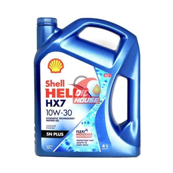 SHELL HELIX HX7 10W-30 SEMI SYNTHETIC 4L