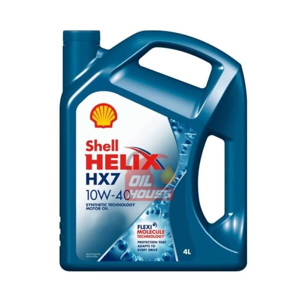 SHELL HELIX HX7 10W-40 SEMI SYNTHETIC 4L