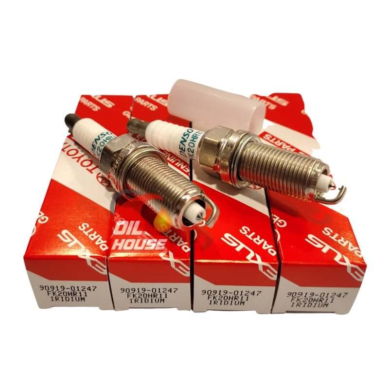 TOYOTA GENUINE FK20HR11 IRIDIUM SPARK PLUG (4PCS)