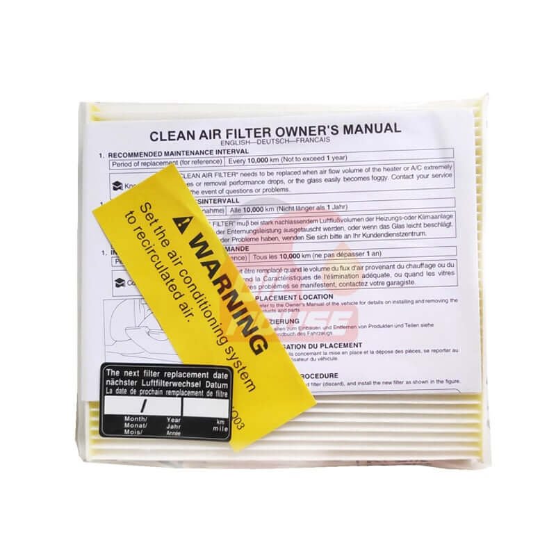 TOYOTA GENUINE CABIN AIR FILTER 87139-30040 - Image 2