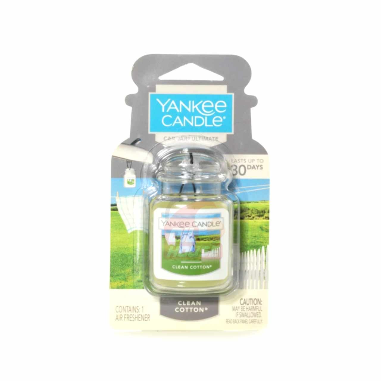 Yankee Candle Clean Cotton Car Air Freshener 0.96 oz