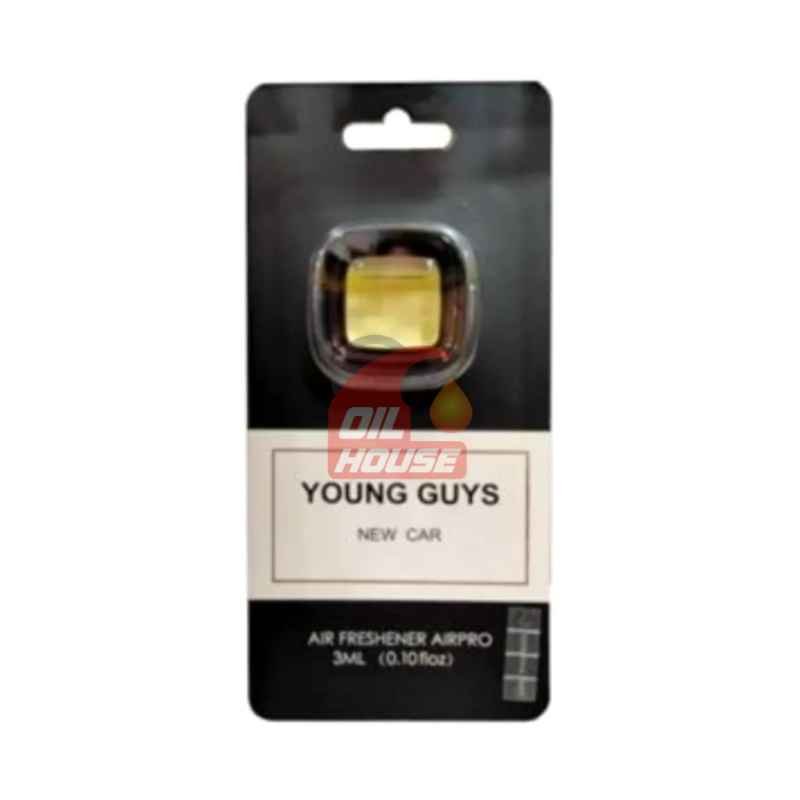 Young Guys Vent Clip New Car Air Freshener 3ml